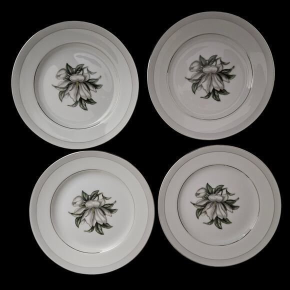 Wentworth Fine China Yolanda 6023R Japan 6.25" Bread Butter Plates Set of 4 - Picture 5 of 6